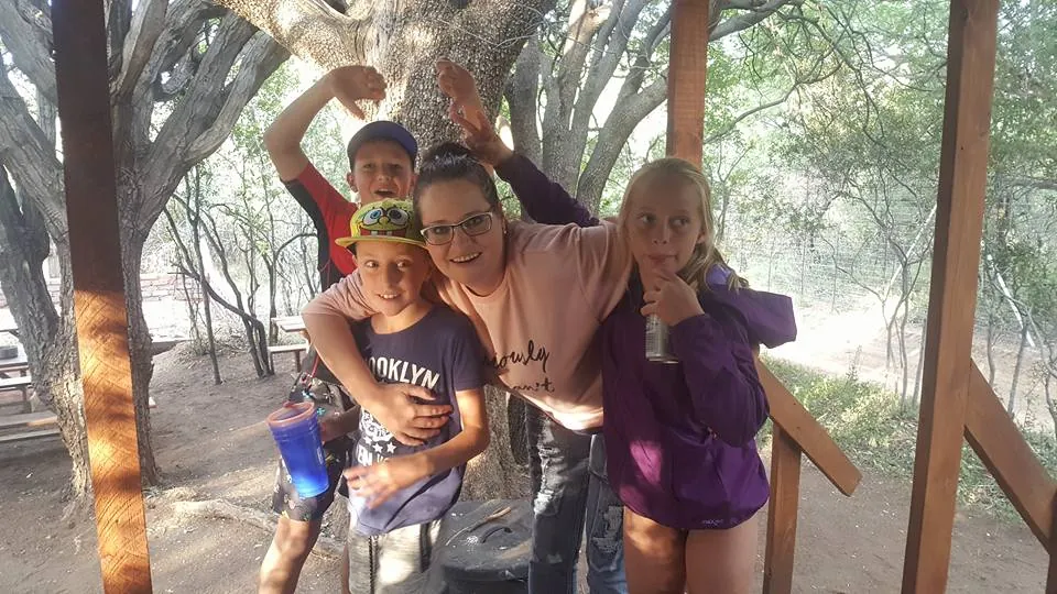 Happy campers at Rust Oord