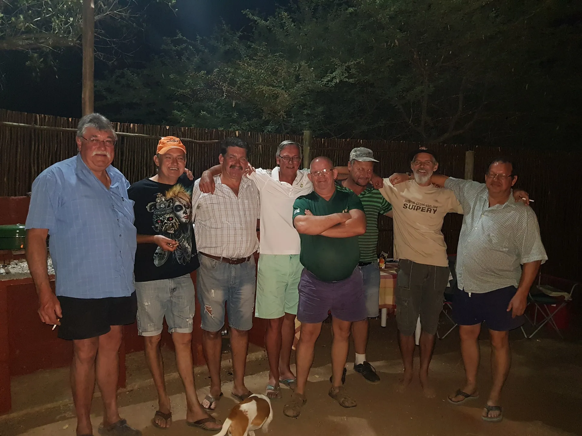 Happy campers at Rust Oord