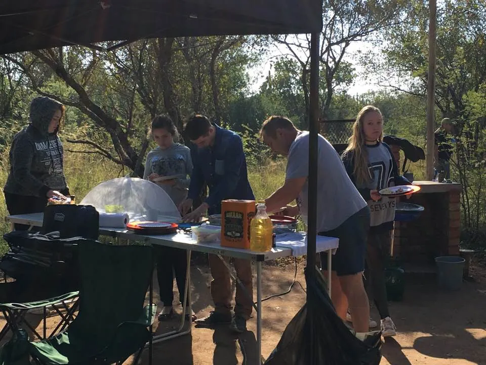 Happy campers at Rust Oord