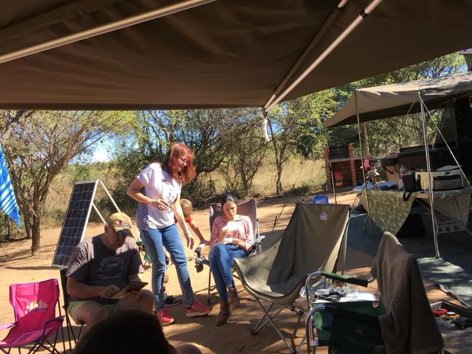 Happy campers at Rust Oord