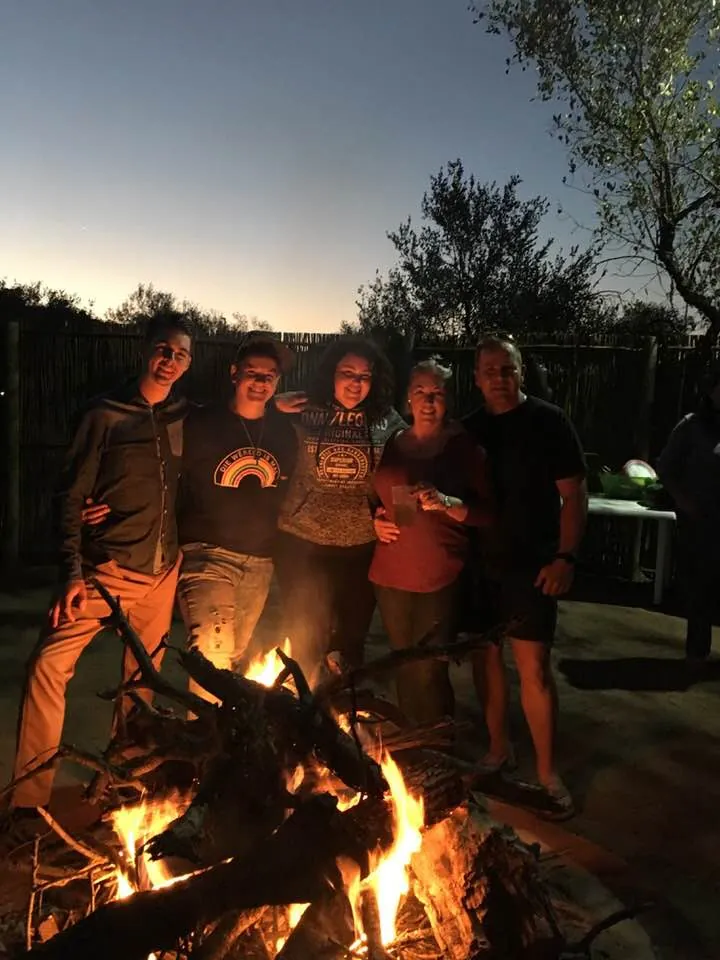 Happy campers at Rust Oord