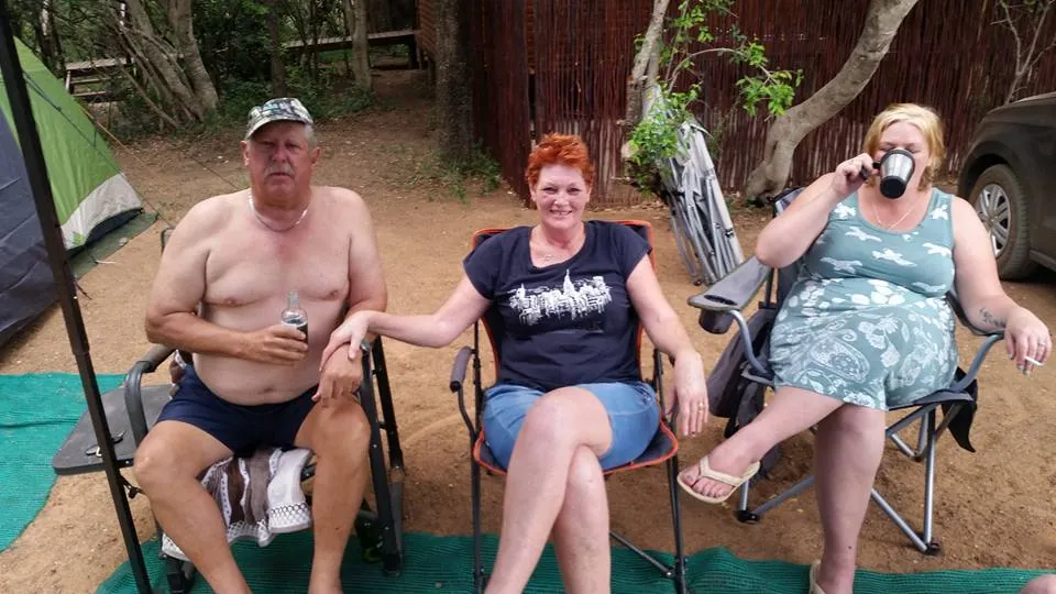 Happy campers at Rust Oord