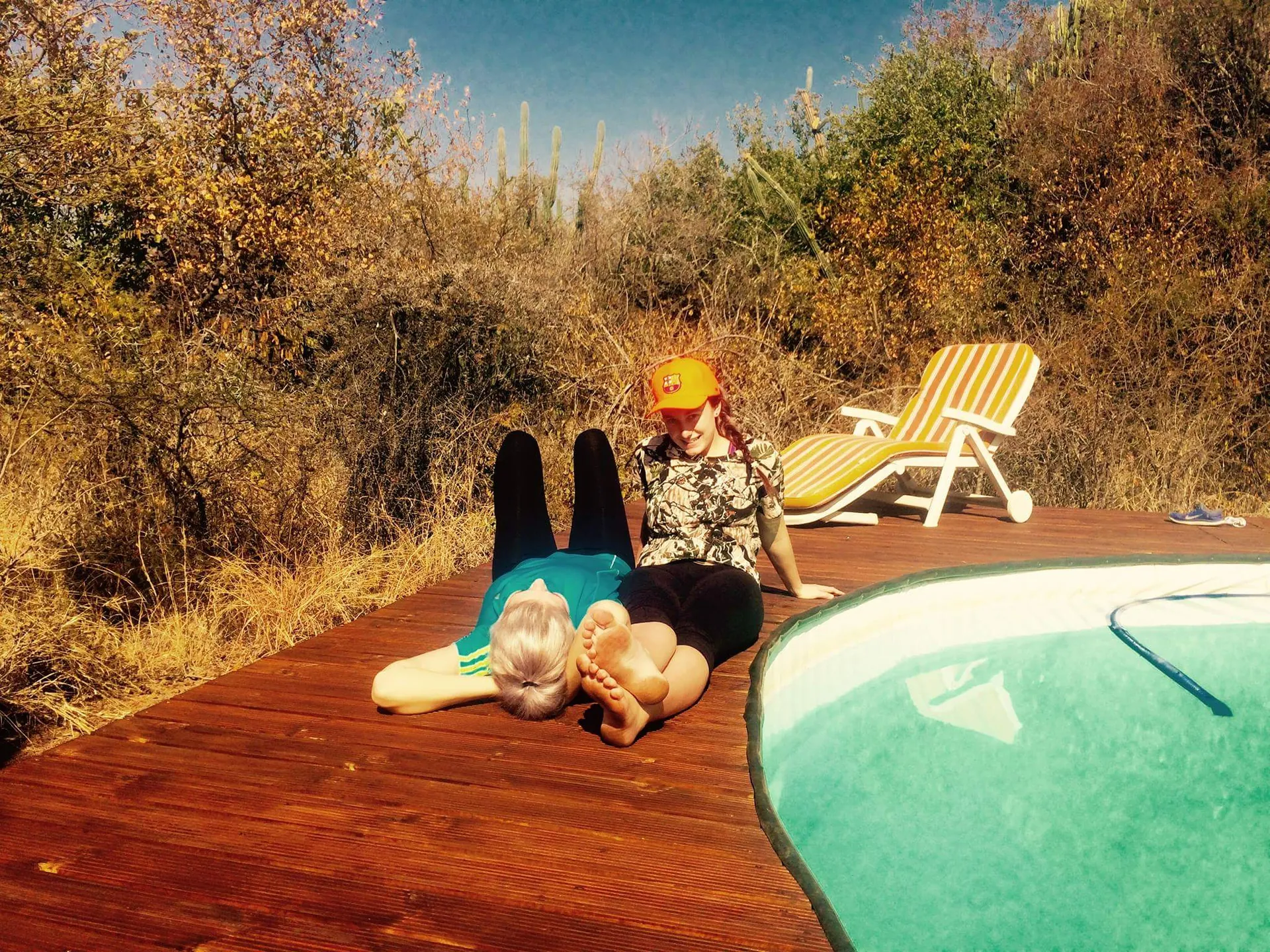 Happy campers at Rust Oord